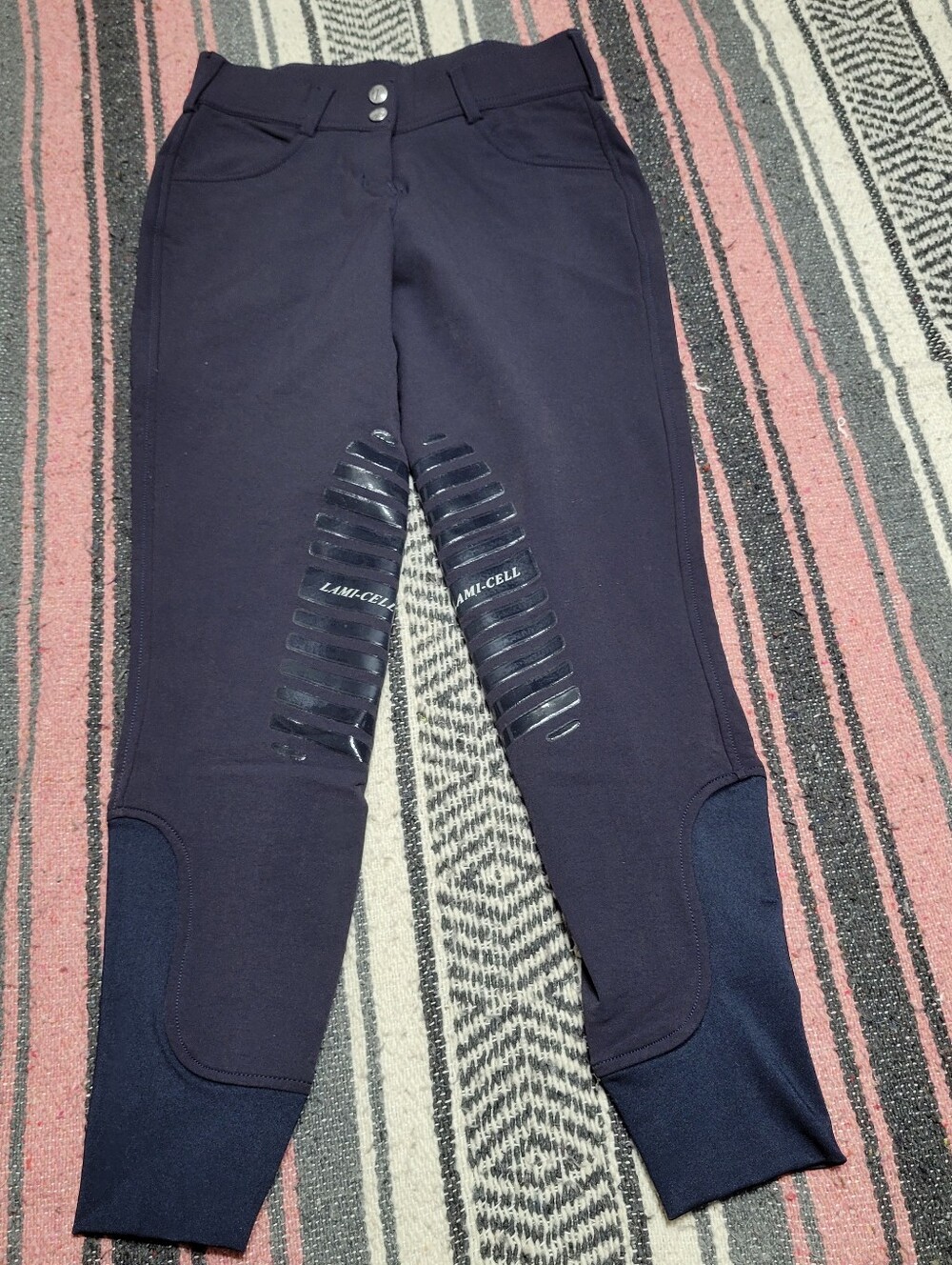 lami cell silicone knee patch riding breeches